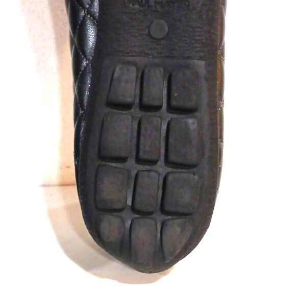 Paul Mayer Best Quilted Ballet Flats Silver Green sz 10.5 - Picture 11 of 13